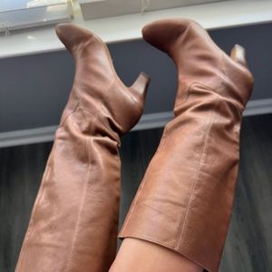 100% Real Leather Brown Boot